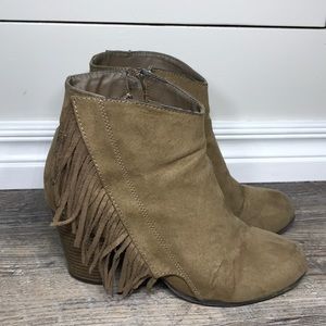 Cupid brown booties